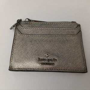 Kate Spade Silver Card Holder